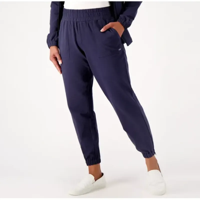 zuda Knit Twill Trailblazer Jogger - a world of fashionable women's clothing, including a wide selection of dresses and trendy accessories.< Shop All