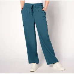 zuda Regular Stretch Woven Cargo Pant - a world of fashionable women's clothing, including a wide selection of dresses and trendy accessories.< Fashion