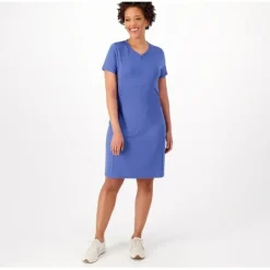zuda Z-Cool Quarter Zip Dress with Zip Side Pockets - a world of fashionable women's clothing, including a wide selection of dresses and trendy accessories.< Dresses