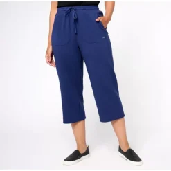 zuda Z-Knit French Terry Ultracrop Pant - a world of fashionable women's clothing, including a wide selection of dresses and trendy accessories.> Store