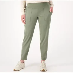 zuda Z-Move Tapered Pant w/ Side Zipper Pocket - a world of fashionable women's clothing, including a wide selection of dresses and trendy accessories.< Shop All