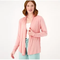zuda Z-Refresh Aloe Infused Open Front Cardigan - a world of fashionable women's clothing, including a wide selection of dresses and trendy accessories.< Fashion