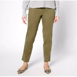 "How Timeless" Regular 4-Pocket Pull-On Jeans - a world of fashionable women's clothing, including a wide selection of dresses and trendy accessories.< Fashion